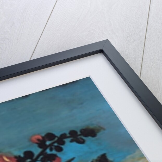 Wicker Basket of Flowers by Jean-Baptiste Belin de Fontenay