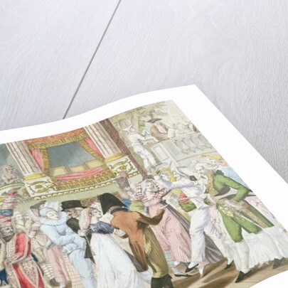 Costume Ball at the Opera, after 1800 by Jean Francois Bosio
