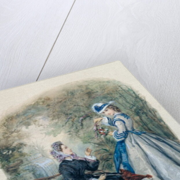 Afternoon Dress for Women, 1863 by Heloise Leloir