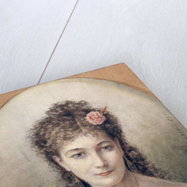 Sarah Bernhardt 1869 by Marie Desire Bourgoin