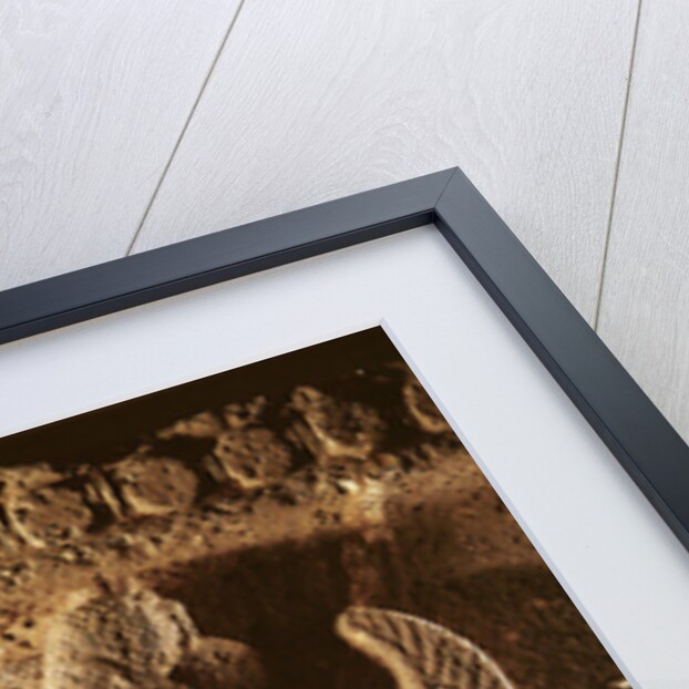 Relief depicting Dampati, Mauryan by Indian School