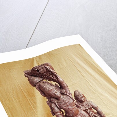 Sri Rama and Hanuman by Indian School