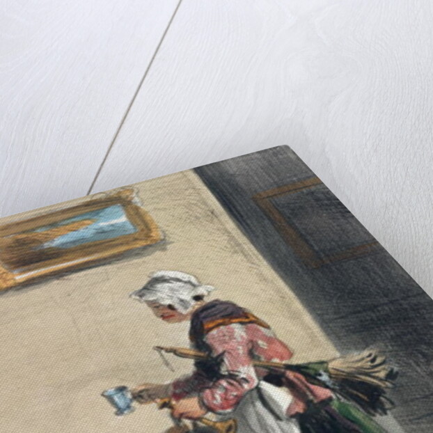 The Cleaning Lady by Alfred Andre Geniole