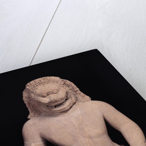 Lion-headed guardian, Banteay Srei Style, c.967 by Cambodian School