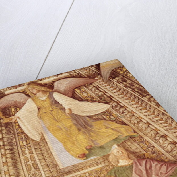 Ezekiel and the Angel holding the chalice of the Passion of Christ by Melozzo da Forli