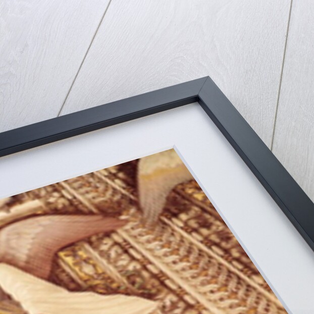 Ezekiel and the Angel holding the chalice of the Passion of Christ by Melozzo da Forli