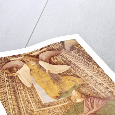 Ezekiel and the Angel holding the chalice of the Passion of Christ by Melozzo da Forli