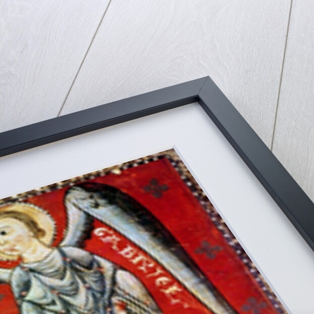 St. Gabriel and St. Raphael, c.1200 by Master of the Llusanes