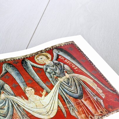 St. Gabriel and St. Raphael, c.1200 by Master of the Llusanes