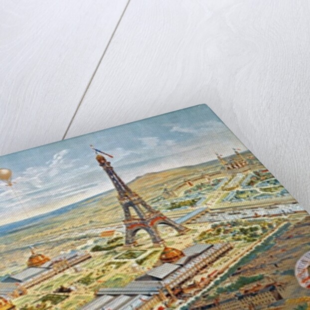 General View of the Universal Exhibition, Paris, 1889 by French School