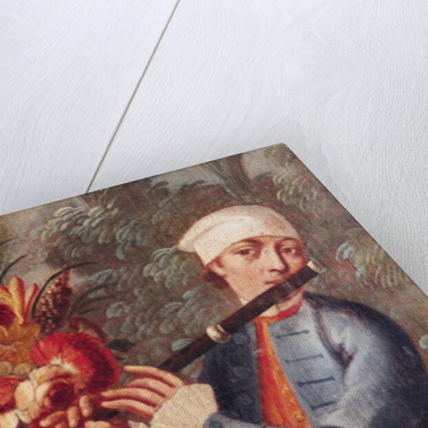 A Flautist by Mexican School