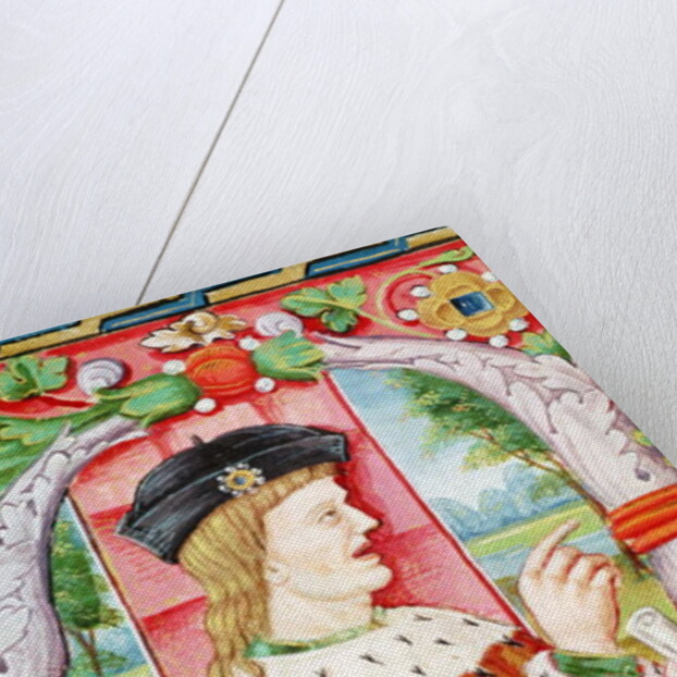 Manuel I 'The Fortunate', King of Portugal by Portuguese School