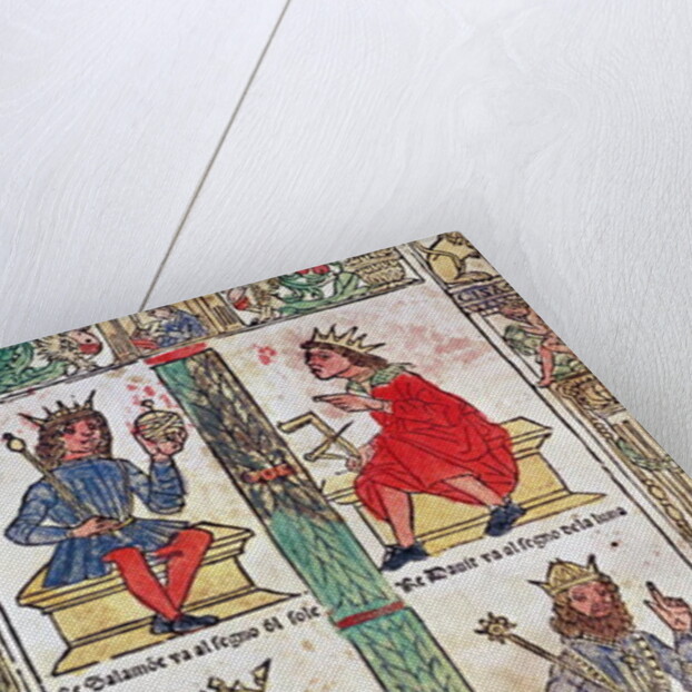 King David, Solomon, Luba and Turnis by Italian School