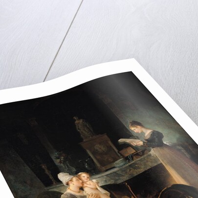 Reading the Letter by Marguerite Gerard