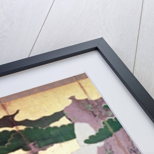 The Hawks in the Pines by Eitoku Kano