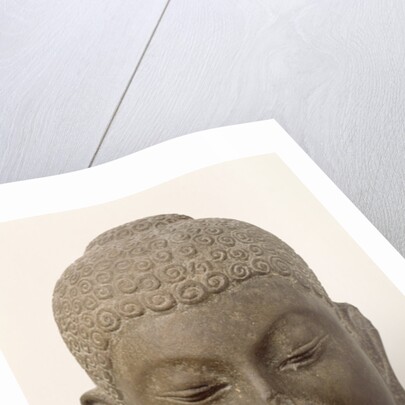 Head of Buddha by Cambodian Cambodian