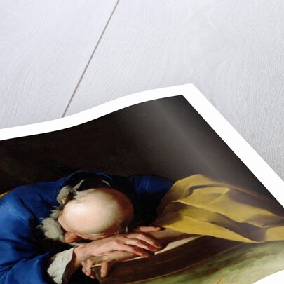 St. Peter or St. Jerome Sleeping, c.1735-39 by Giuseppe Antonio Petrini