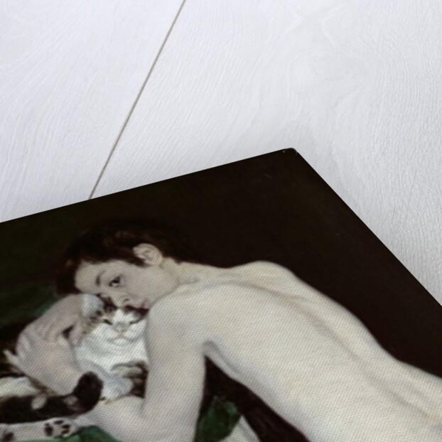 A Boy with a Cat, 1868 by Pierre Auguste Renoir