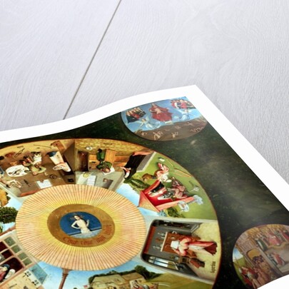 Tabletop of the Seven Deadly Sins and the Four Last Things by Hieronymus Bosch