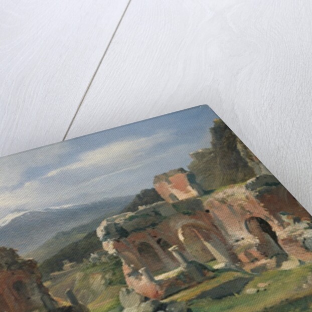 Ruins of the Theatre at Taormina by Achille Etna Michallon