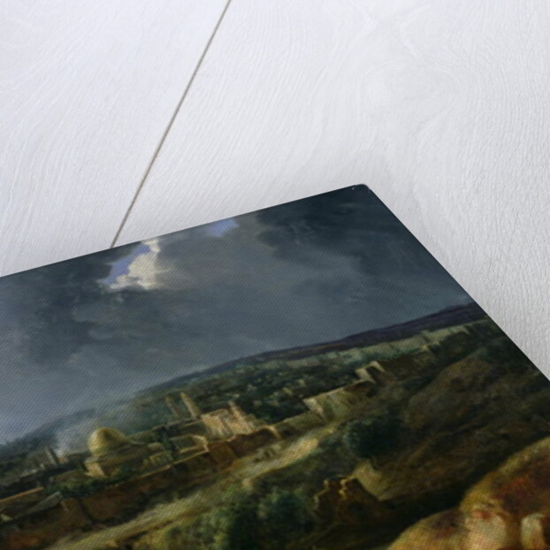 View of Jerusalem from the Valley of Jehoshaphat, 1825 by Auguste Forbin