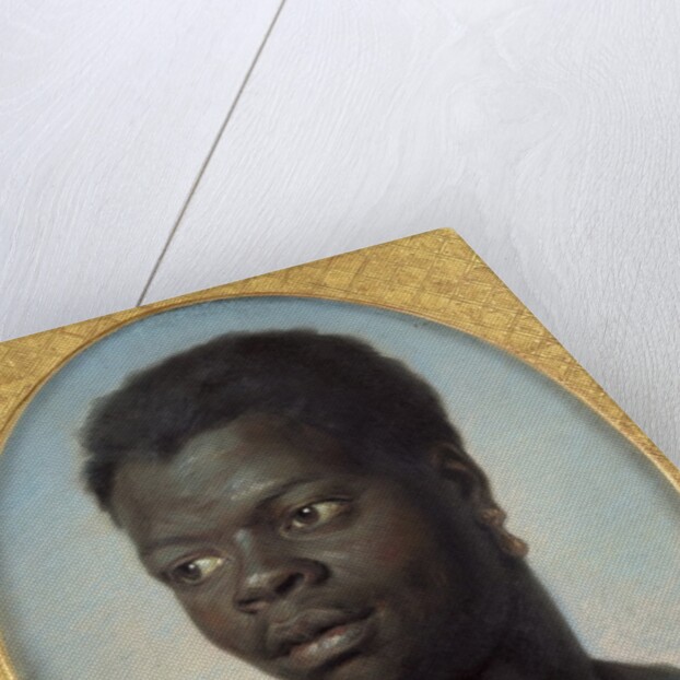 Portrait of a Young Negro by Maurice Quentin de la Tour