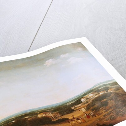 House of a Portuguese Nobleman in Brazil by Frans Jansz Post