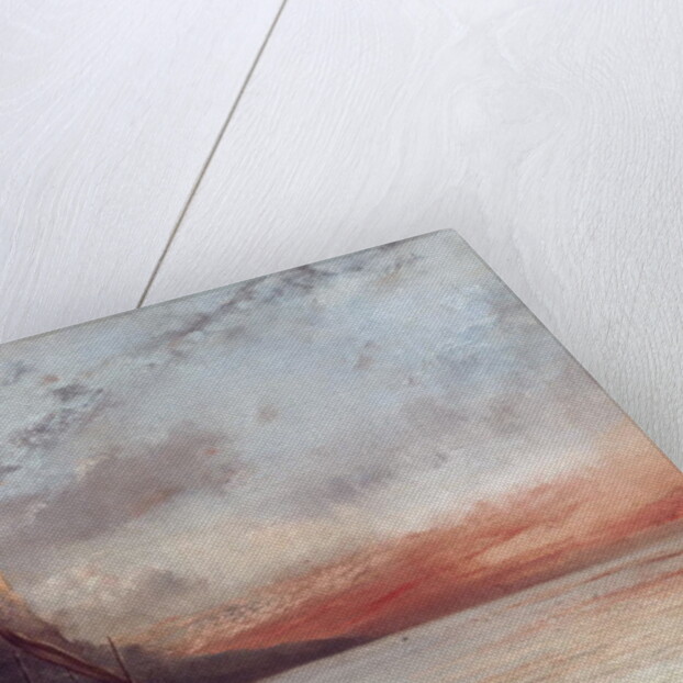 Sunset over Lake Leman, 1874 by Gustave Courbet