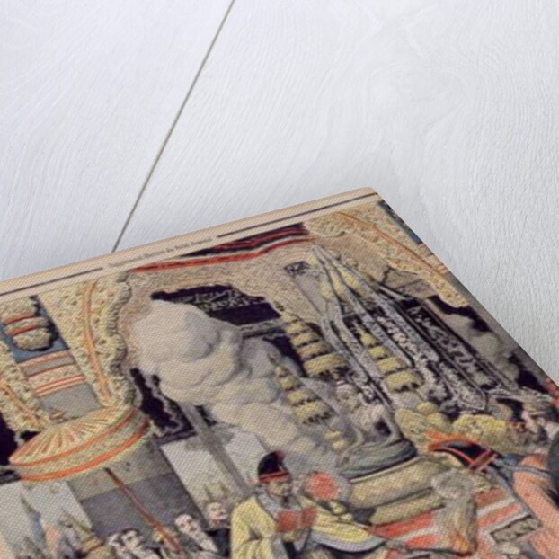 Solemn cremation of King Norodom I King of Cambodia by French School