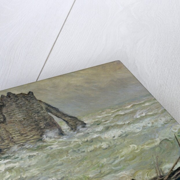 Rough Sea at Etretat, 1883 by Claude Monet