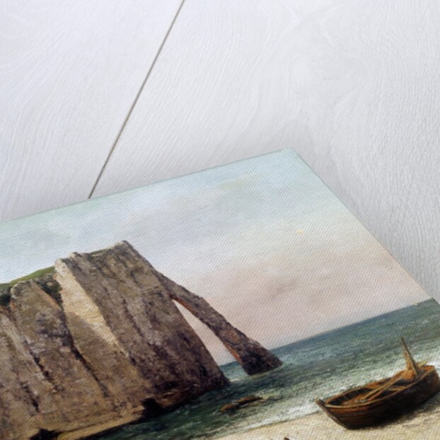 The Cliffs at Etretat, 1869 by Gustave Courbet