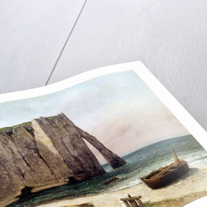The Cliffs at Etretat, 1869 by Gustave Courbet