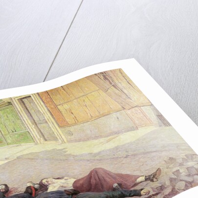 A Street in Paris in May 1871 or, The Commune, 1903-05 by Maximilien Luce