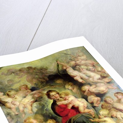 The Virgin and Child surrounded by the Holy Innocents or, The Virgin with Angels, 1618 by Peter Paul Rubens
