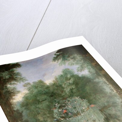 The Groves of Versailles: View of the Entrance to the Maze with Birds, Nymphs and Cherubs, 1688 by Jean the Younger Cotelle