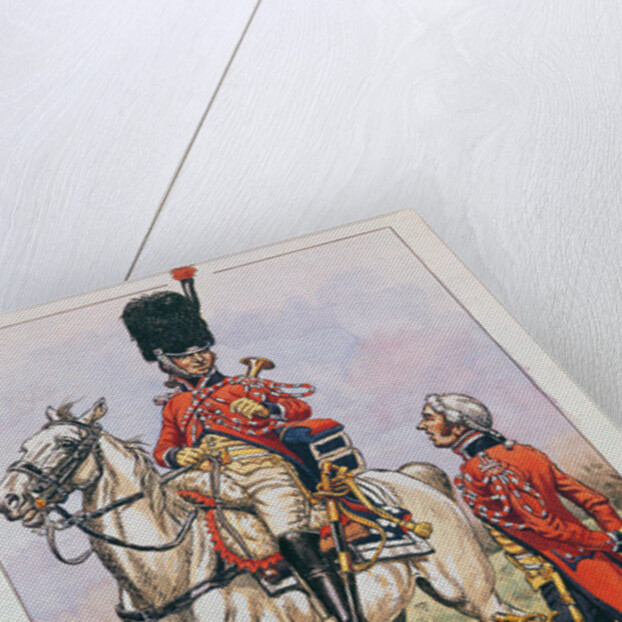 Bugler of the elite cavalry of the Imperial Guard, 1804-06 by P. Benigni