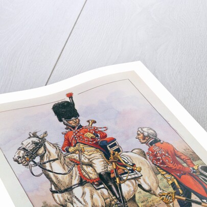 Bugler of the elite cavalry of the Imperial Guard, 1804-06 by P. Benigni