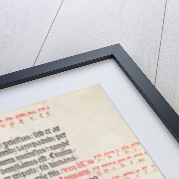 Ms.838 fol.55 Historiated initials 'U' and 'I' depicting the Nativity and the Infant Christ by French School