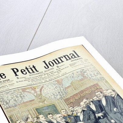 In the Elysee Palace, the Ceremonial Transfer of Powers of the President of the French Republic by French School