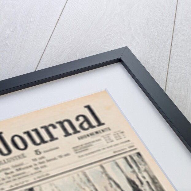 A Horrifying Rock Fall in Tyrol by French School