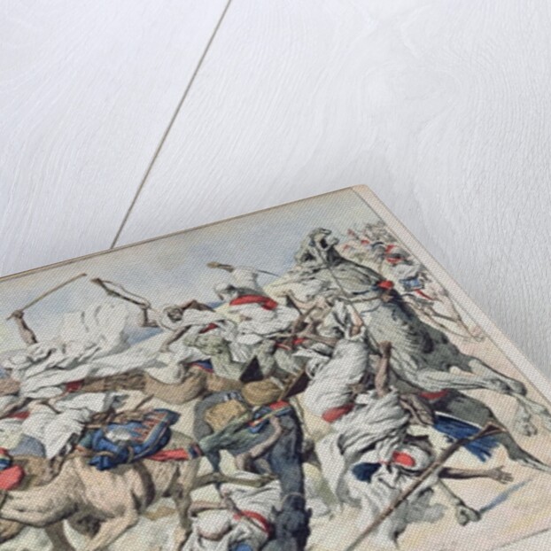 On the Algero-Moroccan Frontier, a French Detachment Punishing a Band of Moroccan Pillagers by French School