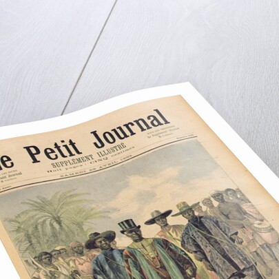 Dahomeans on the Champs de Mars by Henri Meyer