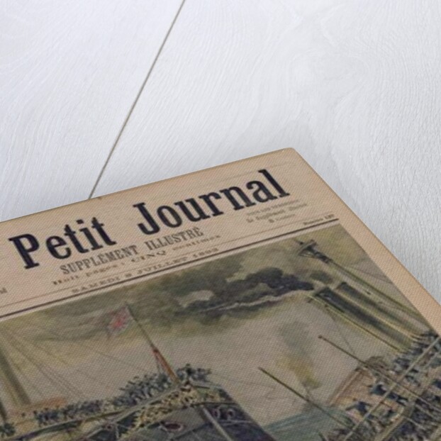 An Accident Aboard the 'Victoria', the Death of Admiral Tyron and 359 Officers and English Sailors by Henri Meyer