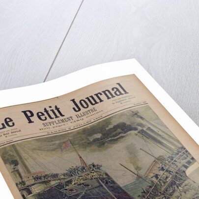 An Accident Aboard the 'Victoria', the Death of Admiral Tyron and 359 Officers and English Sailors by Henri Meyer