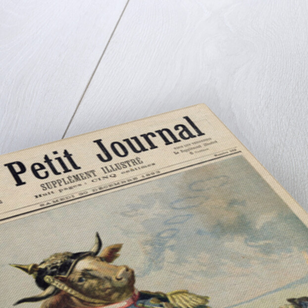 The Frog and the Ox by French School