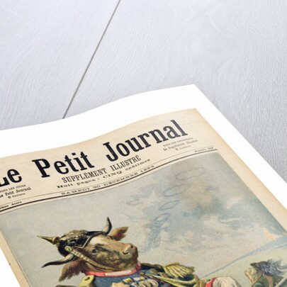 The Frog and the Ox by French School