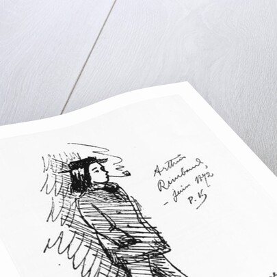 Arthur Rimbaud, June 1872 by Paul Verlaine