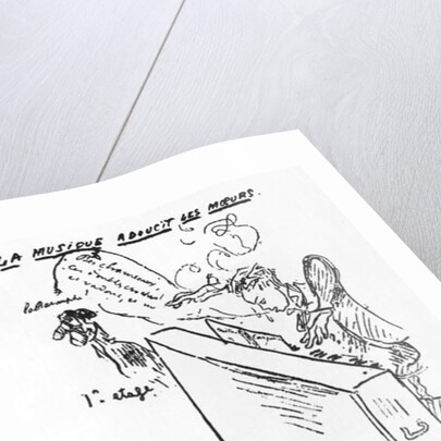 La Musique adoucit les moeurs, Arthur Rimbaud playing piano by Paul Verlaine