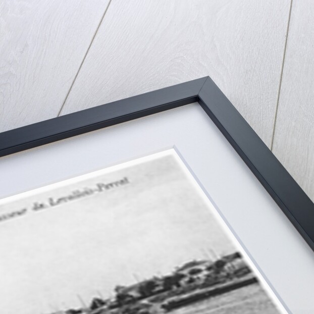 Asnieres, the ferry at Levallois-Perret, c.1900 by French Photographer