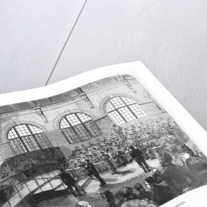 Members of the Commune being court martialled at Versailles, 1872 by French School